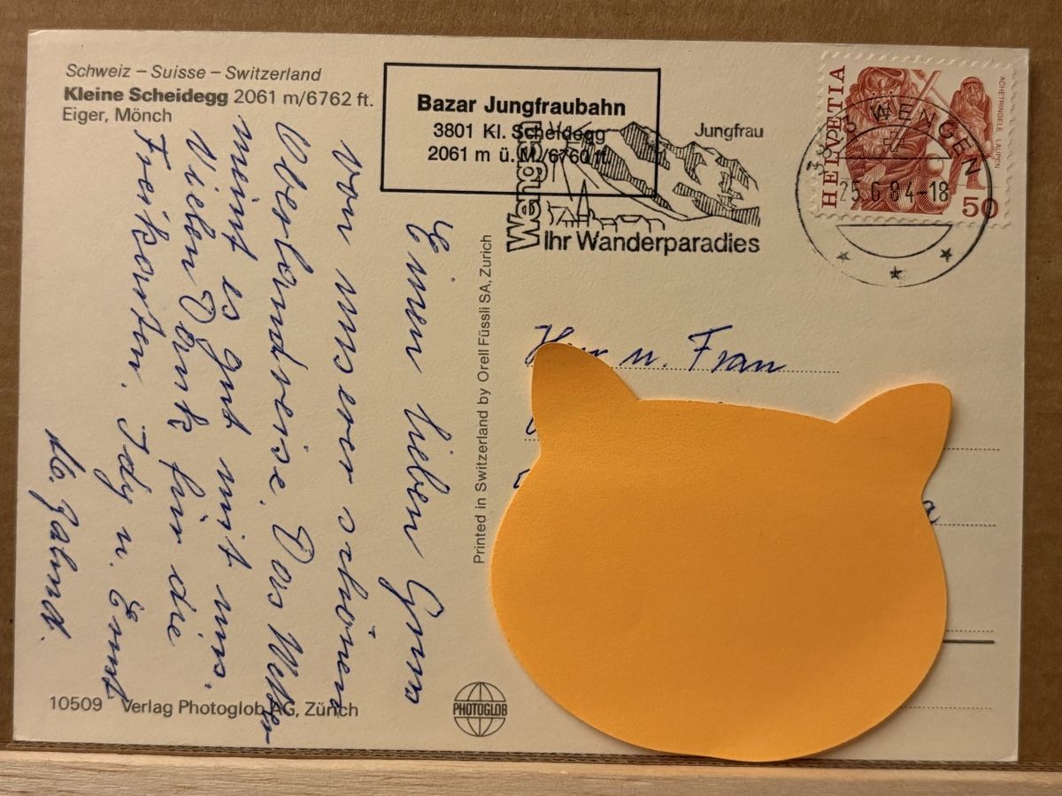 Cartoline postali: AK von kleine Scheidegg – Usato da Rümlang venduto da Kartenpost1 1