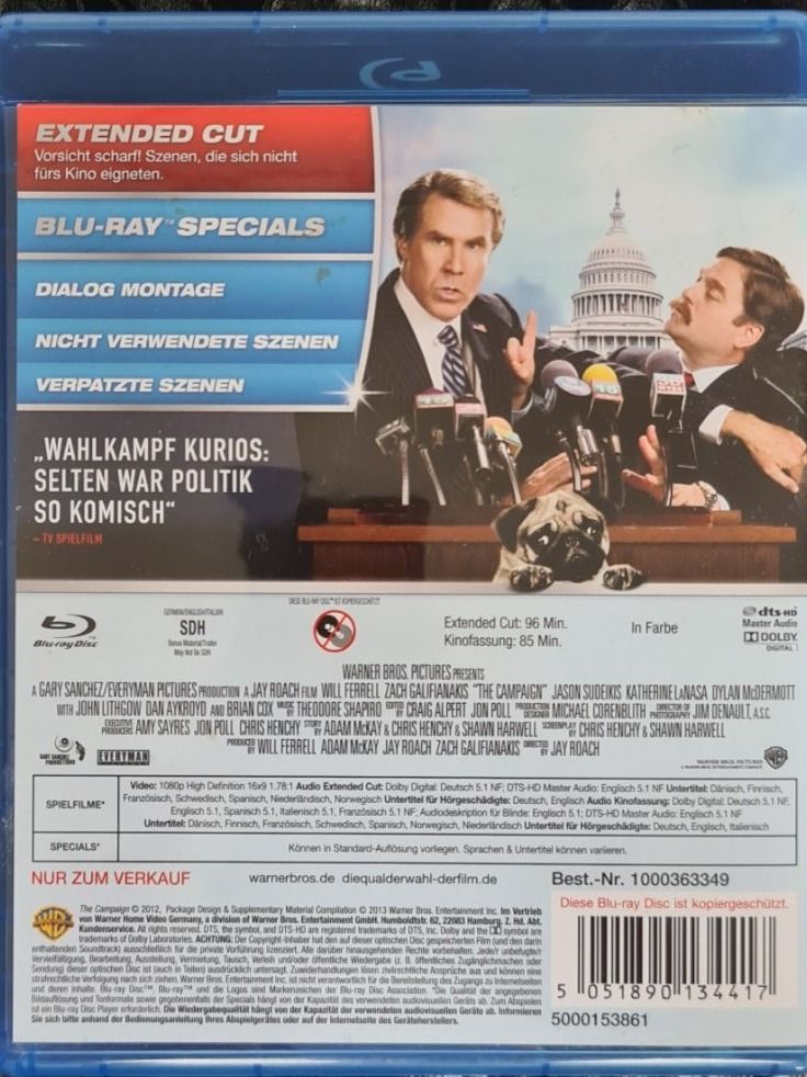 Tutti i DVDs: Die Qual Der Wahl EXTENDED CUT – Nuovo (secondo la descrizione) da Oberkirch LU venduto da ThE_CoLLecTor666 1