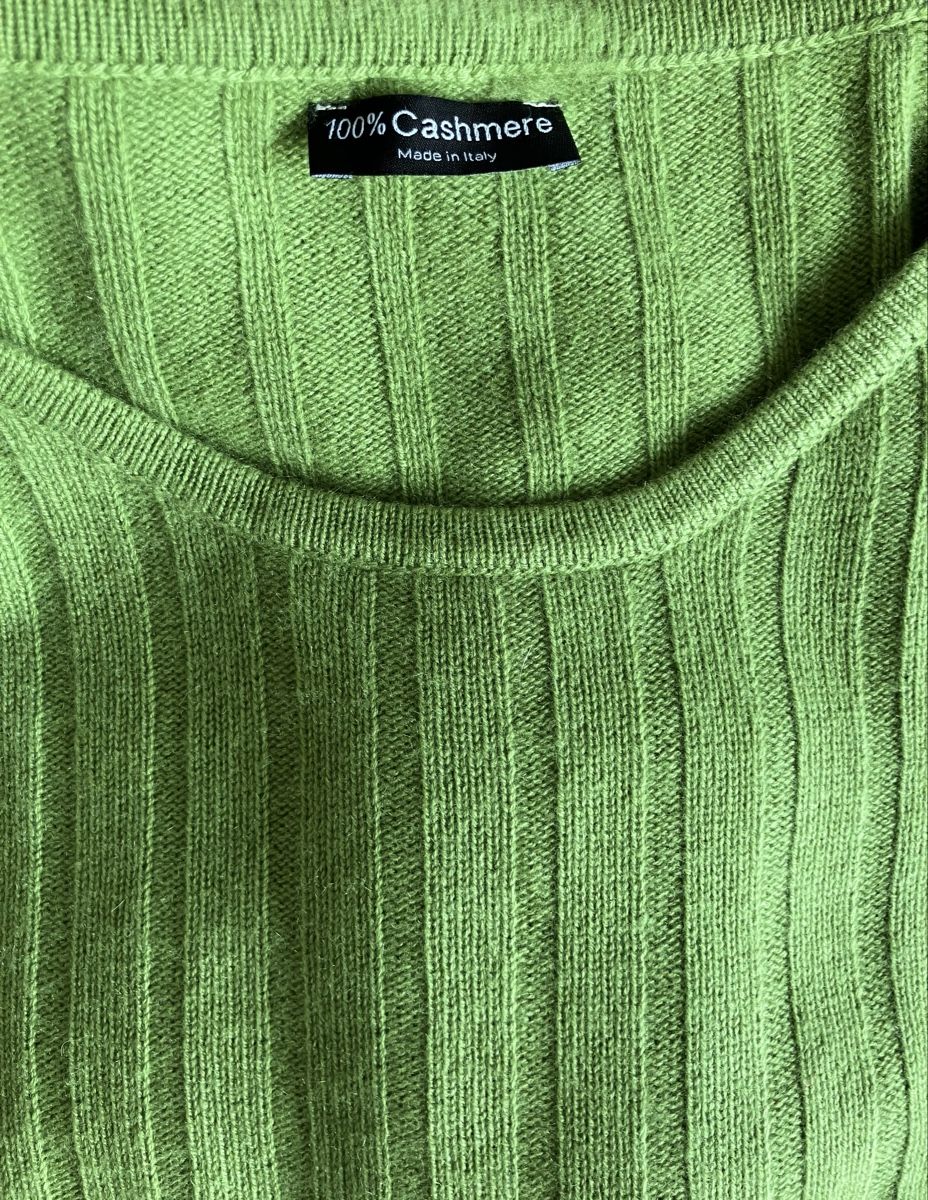 Pullover & Sweatshirts: 100% Kaschmir Pullover, Grösse L-XL, grün – Gebraucht aus Basel von aaliinee_h 1