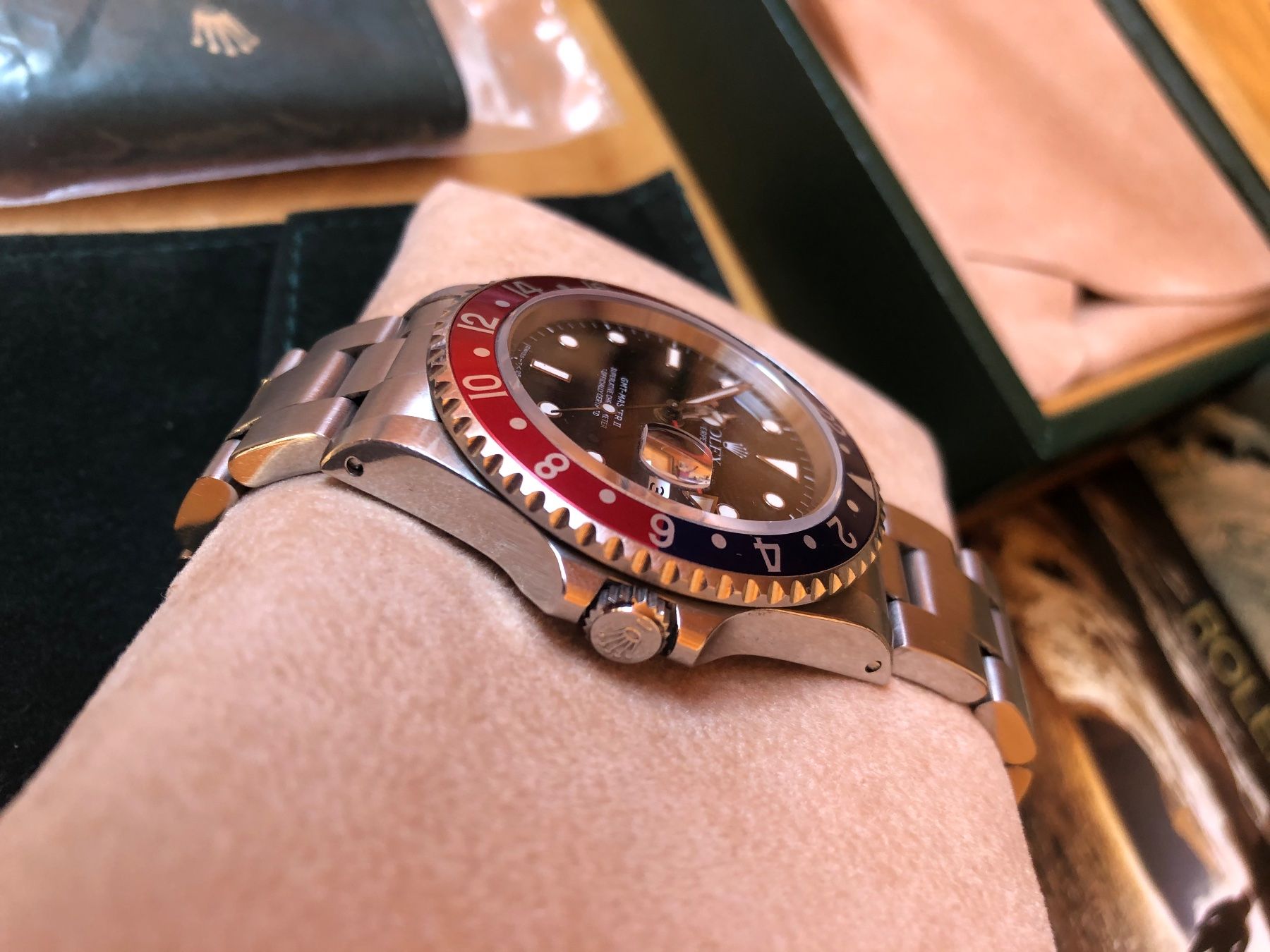 Rolex Orologi: Rolex 16710 LN GMT Master II Box Papiere – Usato da Itingen venduto da bubibu 6
