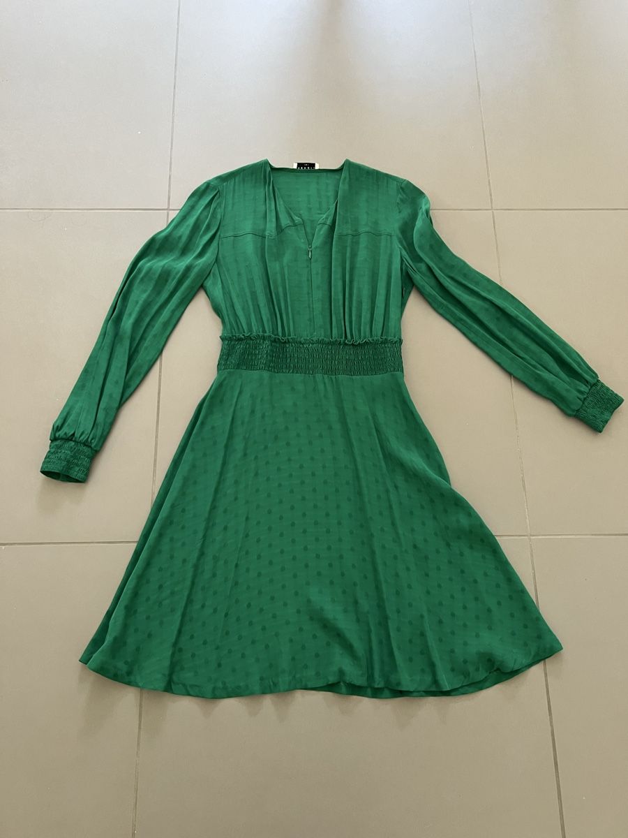 Sandro Vestiti: Sandro - robe verte - taille 36 – Nuovo (secondo la descrizione) da Sainte-Croix venduto da Caramel31