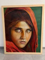 87cmbreitx107cmhoch Ölgemälde Afghanisches Mädchen