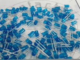 LED blau 5mm, 50 Stück