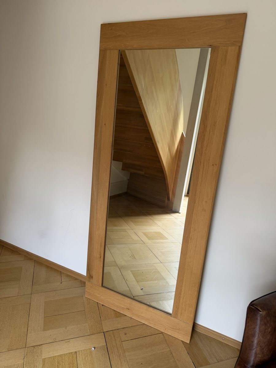 Miroirs: Standspiegel mit Holzrahmen – D'occasion à Basel par Isavini 2