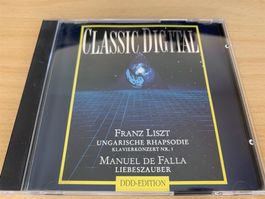 Liszt Ungarische Manuel De Falla - Liebeszauber