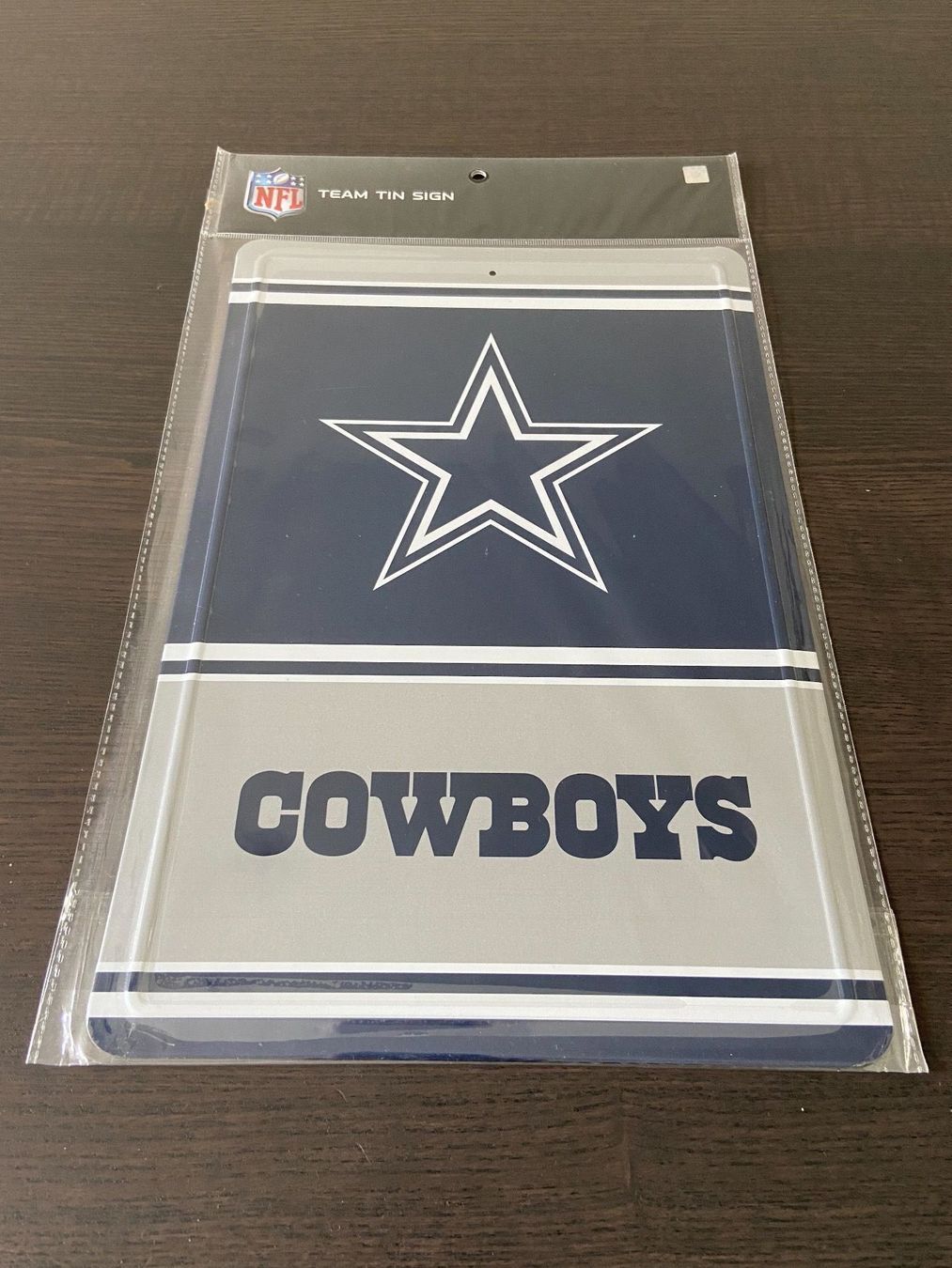 Schilder: Dallas Cowboys Blechschild – Gebraucht aus Muttenz von US_Sport_Schweiz