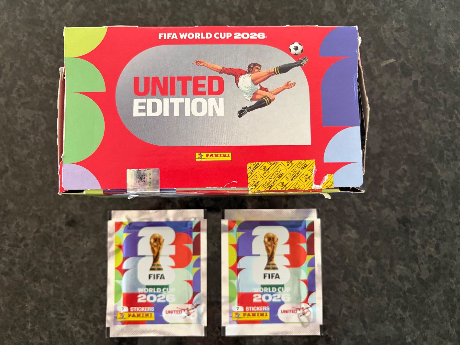 Panini Cartes à collectionner: FIFA WM 2026 Panini 49x Sticker Päckchen – Neuf (Voir description) à Horgen par led_bb6x 1
