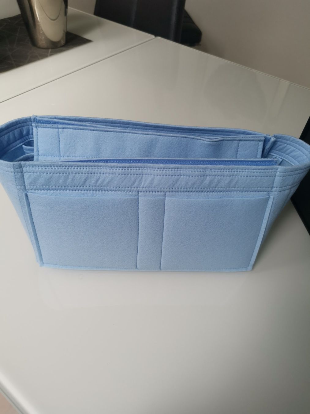 Chanel Taschen für Damen: Chanel Deauville Tasche small 29cm iceblue – Neu (gemäss Beschreibung) aus Fehraltorf von freeform2020 4