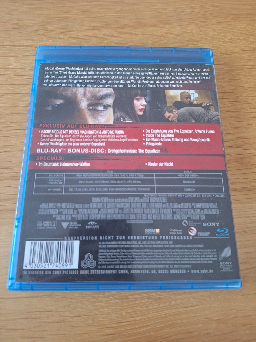 Tous les DVDs: Blu-ray The Equalizer – D'occasion à Wanzwil par chlinih93 1
