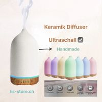 Keramik Handmade Diffuser Ultraschall