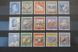 3 Serien Pro Patria 1965-1967 - off. Ersttag-Eckstempel BERN
