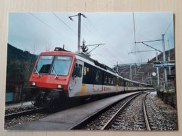 Carte postale : CFF RBDe 560 061 "Colibri" à Champ-du-Moulin