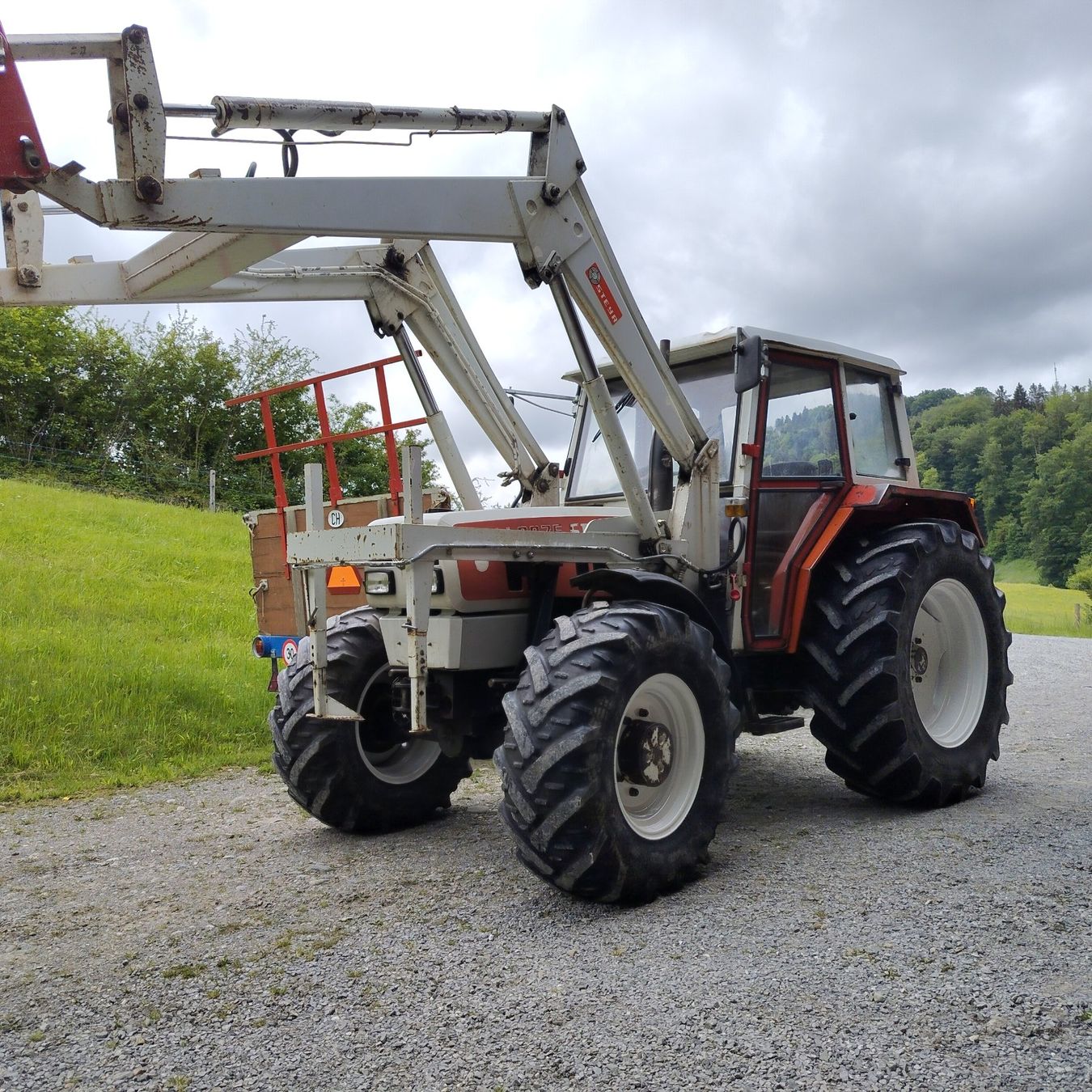 Steyr Traktoren: Steyr 8075 Allrad – Gebraucht aus Herisau von kobiza 1