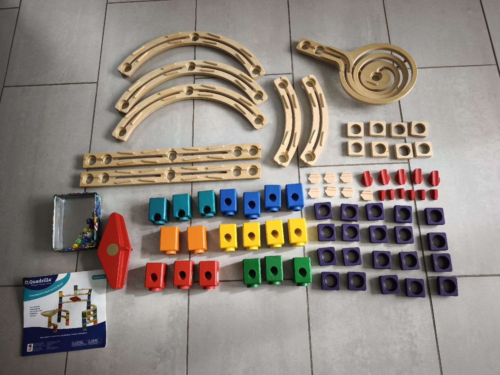 Quadrilla Spielzeuge: Quadrilla Holz-Kugelbahn – Gebraucht aus Kloten von phidi19 2
