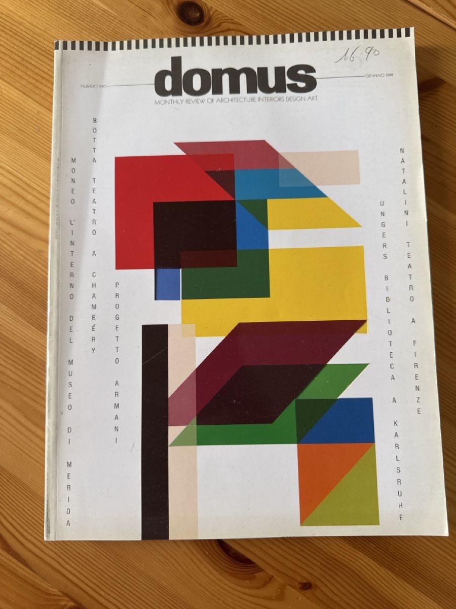 Zeitschriften & Magazine: Domus magazine architectural mobilier design – Gebraucht aus Vésenaz von Angela.C3