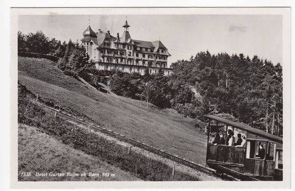 Cartoline postali: AK Gurten Kulm - Gurtenbahn 1940 – Usato da Kirchberg BE venduto da Mgh 1