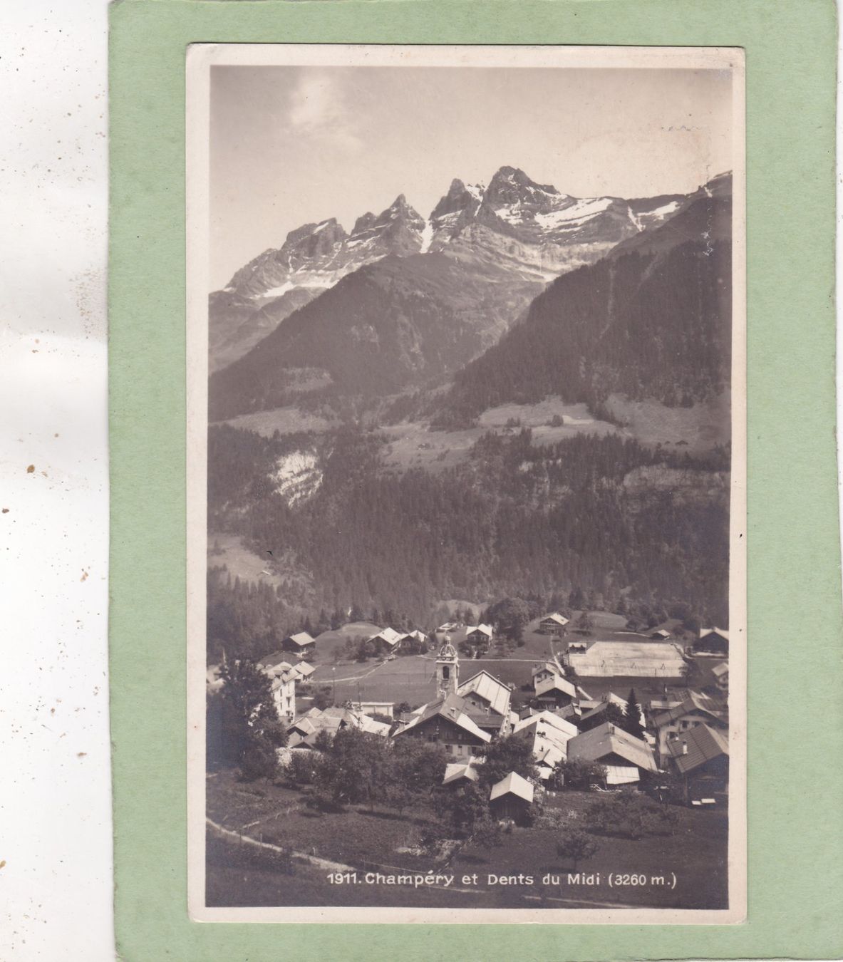 Cartes postales: Champéry et Dents du Midi 1928 – D'occasion à Herisau par Lisegrat2008