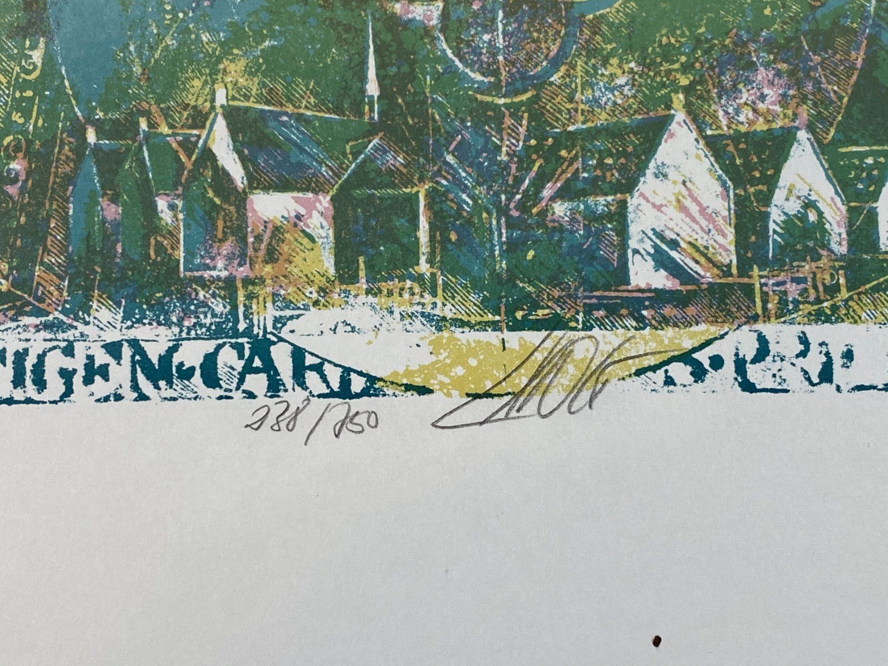 Grafica & Litografie: Kartause Ittigen Lithografie Bruno Lang – Usato da Vaduz venduto da Unikate-Markt 2