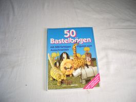 Bastelbuch ca.40 Bastelbogen mit 500 Figuren guter Zustand