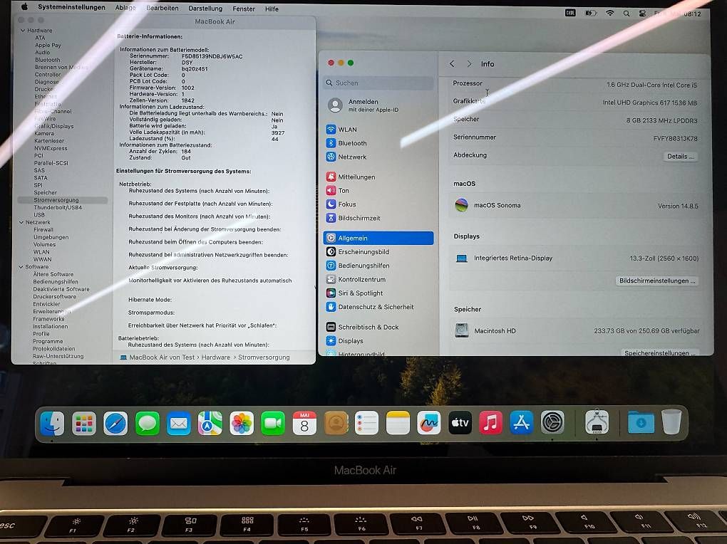 Apple Notebook: MacBook Air 2018 13" - 8GB - 256GB – Usato da St. Gallen venduto da egzon_navit 3