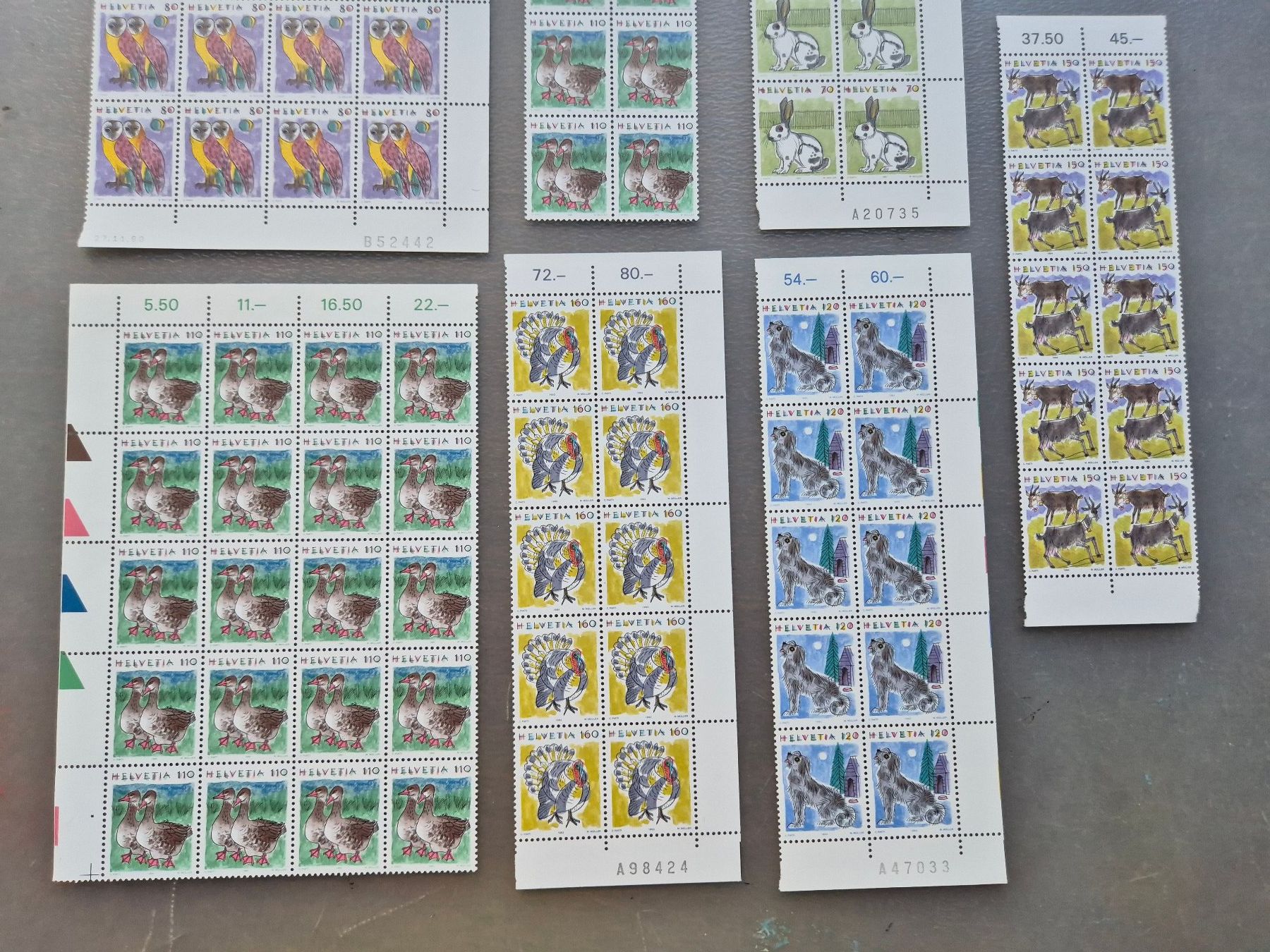 Tutti i francobolli: Frankaturware 100 CHF. GRATISLIEFERUNG ! – Nuovo (secondo la descrizione) da Horgen venduto da frankatur 2