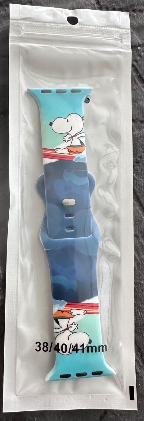 Apple Bracciali & Braccialetti: NEUES Apple Watch Armband Snoopy – Nuovo e nell'imballaggio originale da Dürrenroth venduto da tvy_bh56