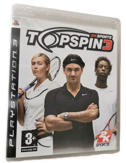 Spiele: TOP SPIN 3  (Playstation 3 Game, PS3, Roger Federer) – Gebraucht aus Wilen b. Wollerau von morethanmusic