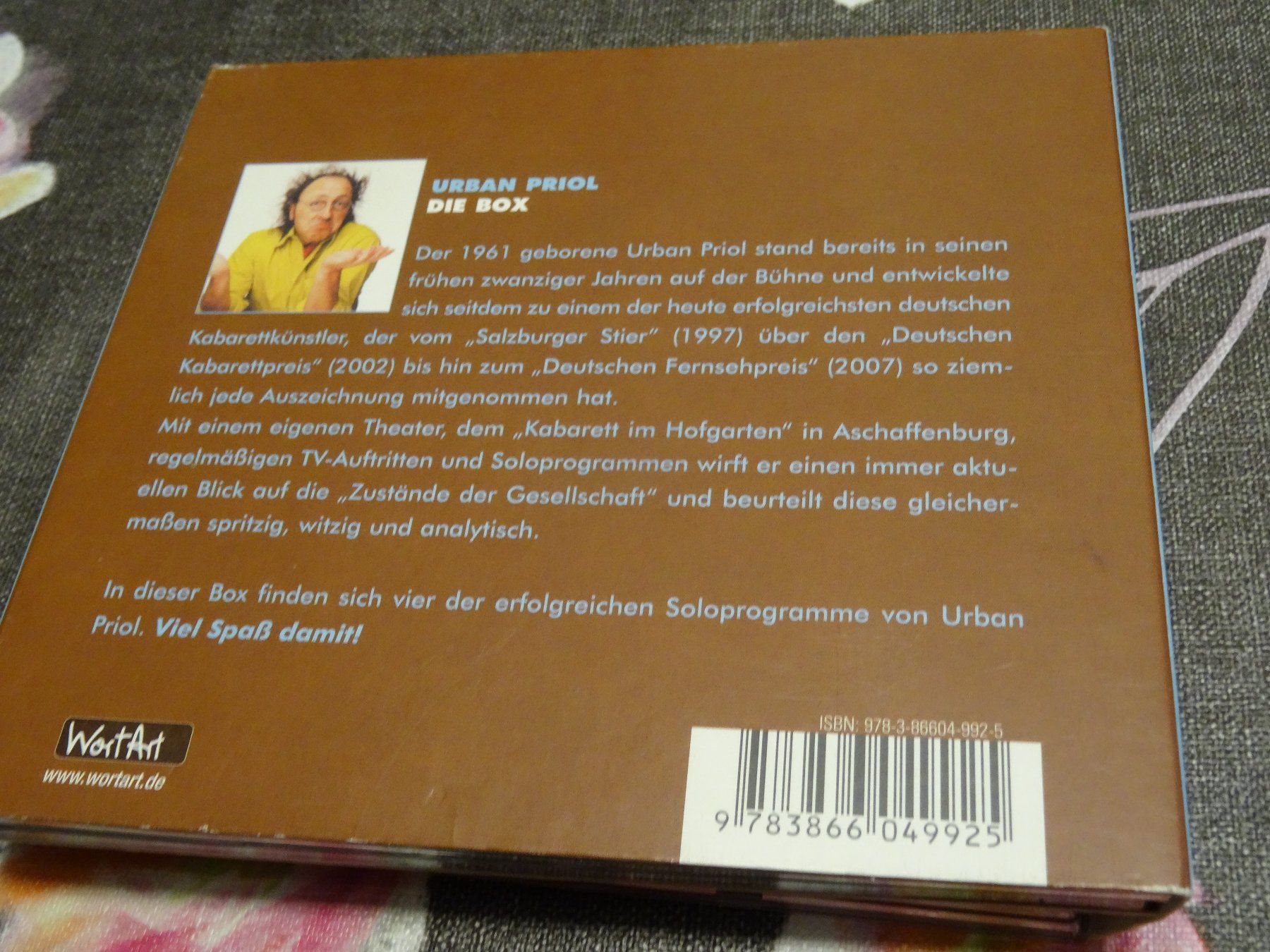 CD: Urban Priol - Die Box CD – Usato da Olten venduto da Disc-Ausverkauf 1