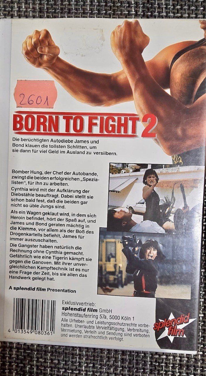 Tutti i VHS: VHS Videokassette - Born to Fight 2 – Usato da Möhlin venduto da bea_gb97 1