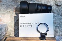Tamron 150-500mm Nikon Z + Hoya HD Nano Mk II UV 82 mm
