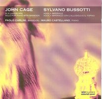 Paolo Carlini Mauro Castellano JOHN CAGE SYLVANO BUSSOTTI CD