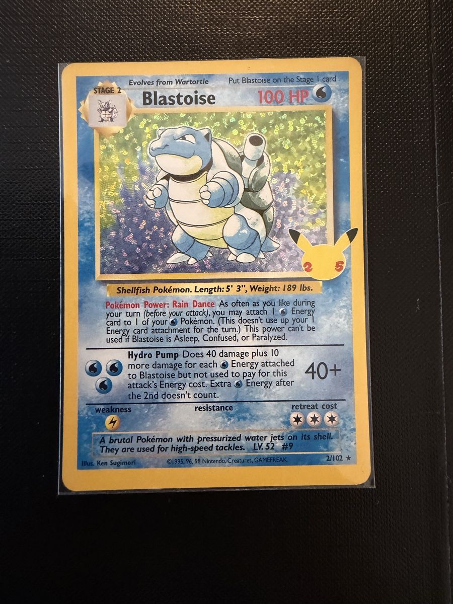 Pokémon Carte collezionabili: Blastoise #3 CELEBRATION EN – Nuovo (secondo la descrizione) da Savigny venduto da Matgab94