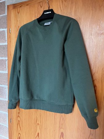 Carhartt WIP Sweatshirt 'Chase' in Hellgrün Grösse S