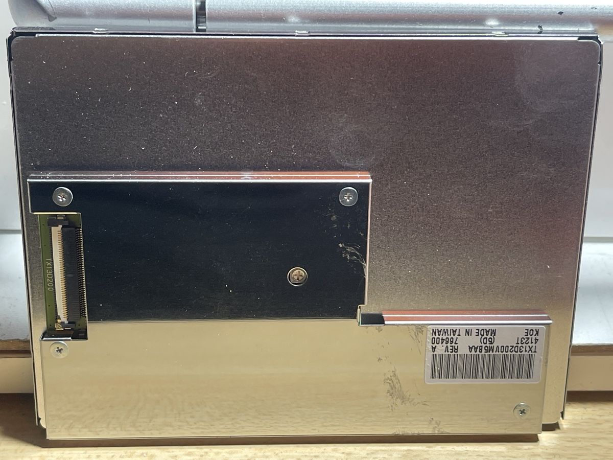 Componenti elettronici: LCD TX13D200V M5 BAA REV. A Ersatzteil oder Reparatur – Nuovo e nell'imballaggio originale da Dintikon venduto da all.in.one.scz 4