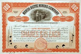 North Butte Mining Company - 1912