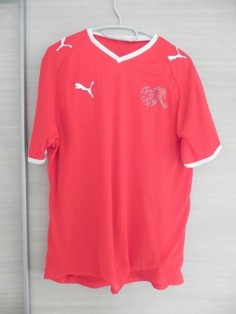 Original Trikot Schweizer Nati Heim EM 2008 Grösse L