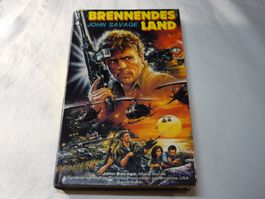VHS Video Rarität - Brennendes Land