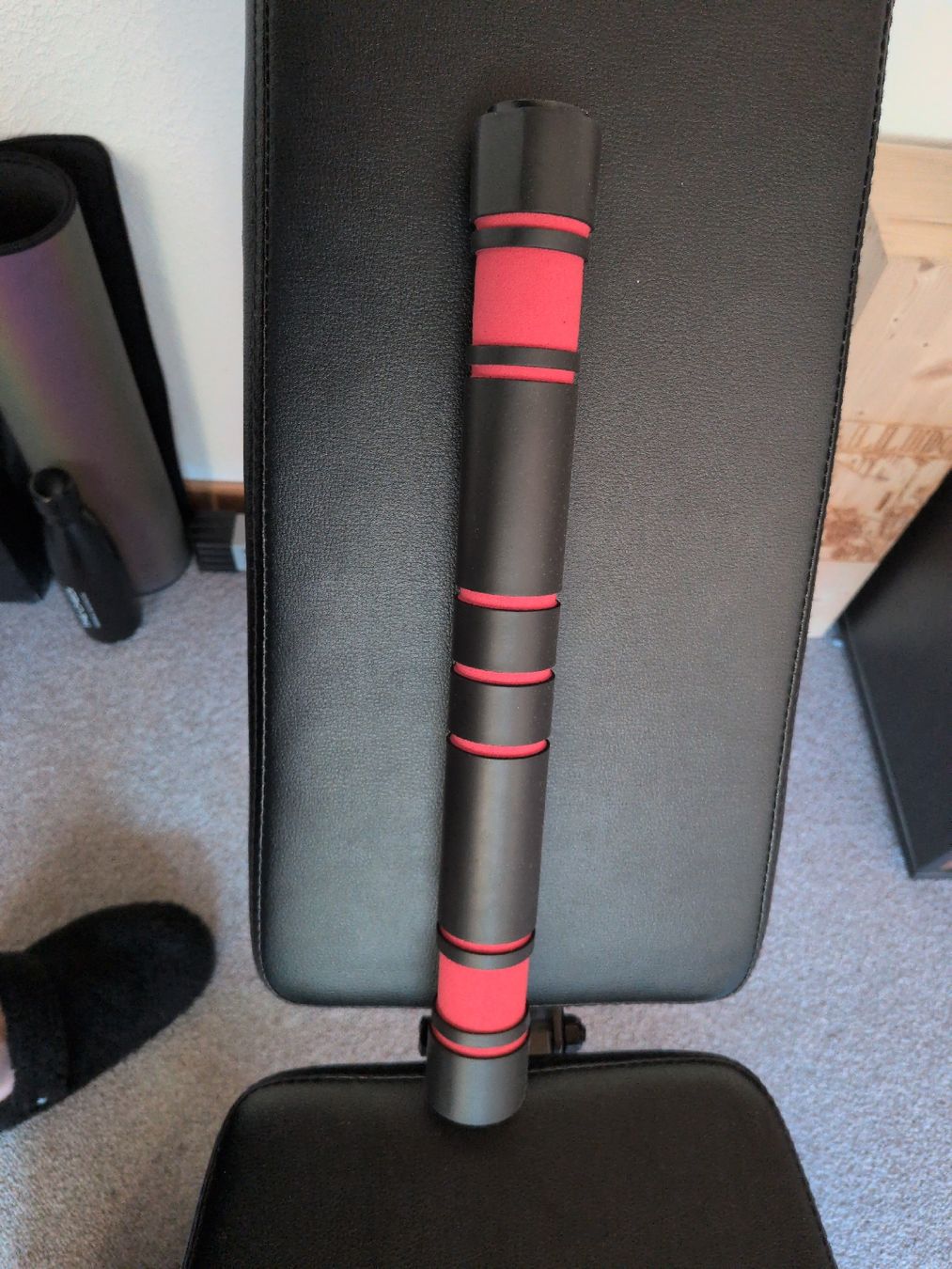 Hometrainer: Weight bench with adjustable dumbbells and ab roller – Gebraucht aus Andermatt von Jony.Finity 5