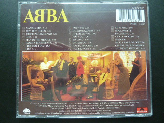 CD: ABBA - same (Compilation mit 18 Tracks, vergriffen) – Usato da Au ZH venduto da sikoku 2