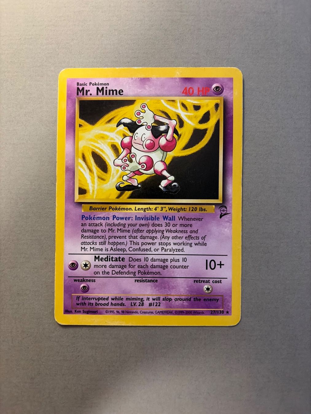 Pokémon Sammelbilder & Trading cards: Mr Mine - Baseset 2 – Gebraucht aus Kehrsatz von Riyouu