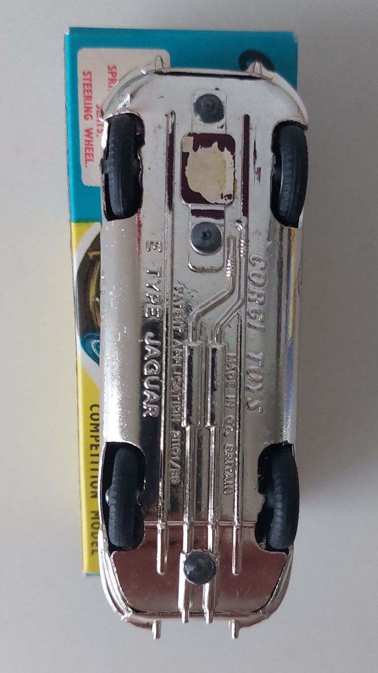 Corgi Toys Modellini d'auto: Corgi Toys 312 Jaguar Type E mit Original Box – Usato da Schenkon venduto da Elbarto007 7
