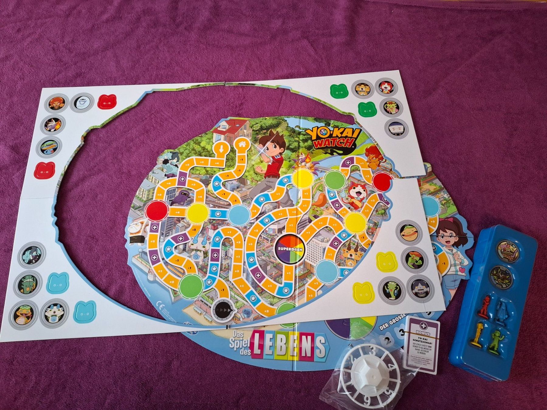 Hasbro Giochi: Das Spiel des Lebens - Version Yo-Kai Watch - Neu – Nuovo (secondo la descrizione) da Müllheim Dorf venduto da Seeeule01 2