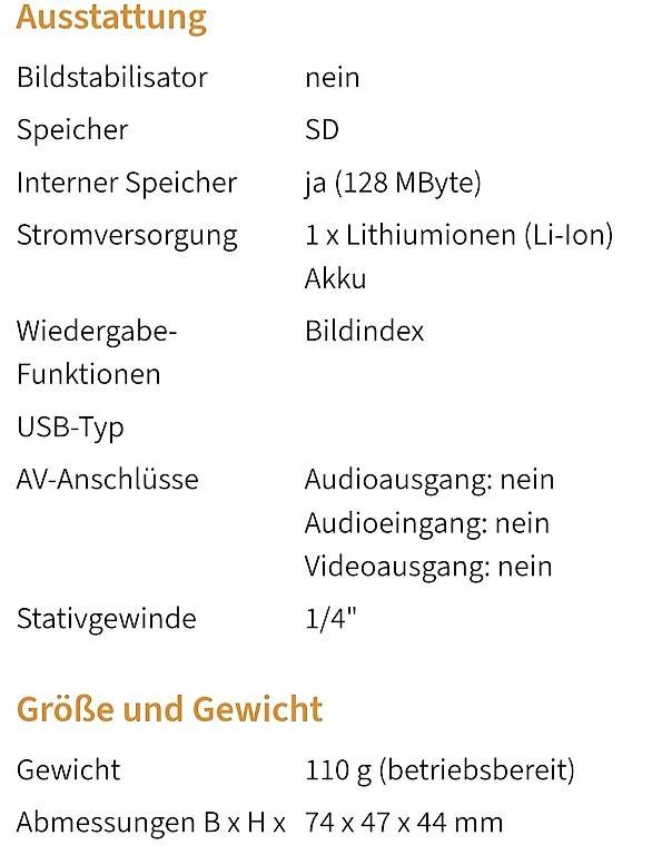 Fotocamera: Minox DCC 5.0 von 2009 – Usato da Riehen venduto da harald13 4