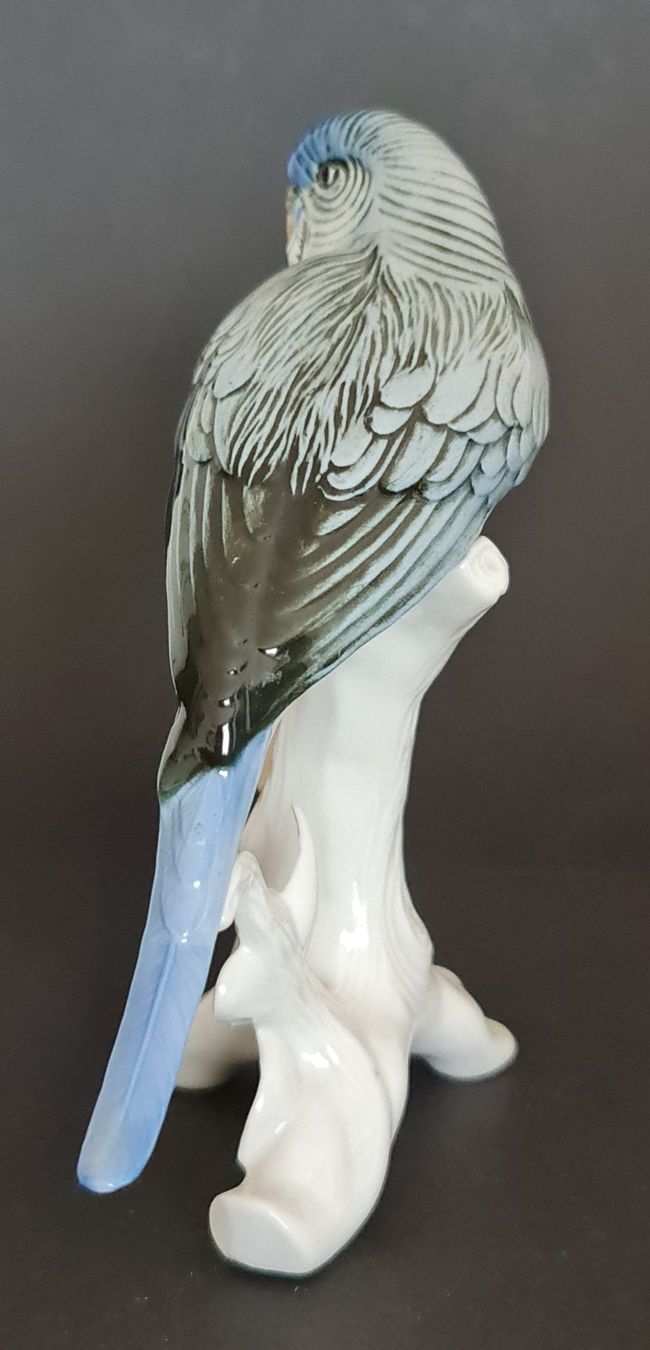 Karl Ens Statuette: Ens Wellensittich – Usato da Horgen venduto da Ne19 2