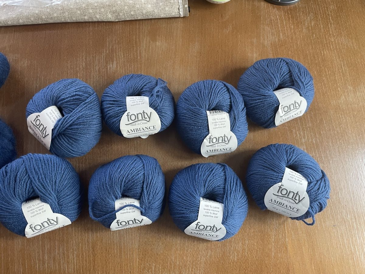Fonty Lana: Wolle Fonty blau – Nuovo e nell'imballaggio originale da Winterthur venduto da Fabelhaft123 1