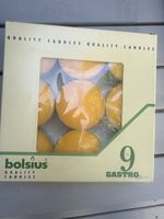 Teelichter Bolsius 9 Stück Gastro Neu