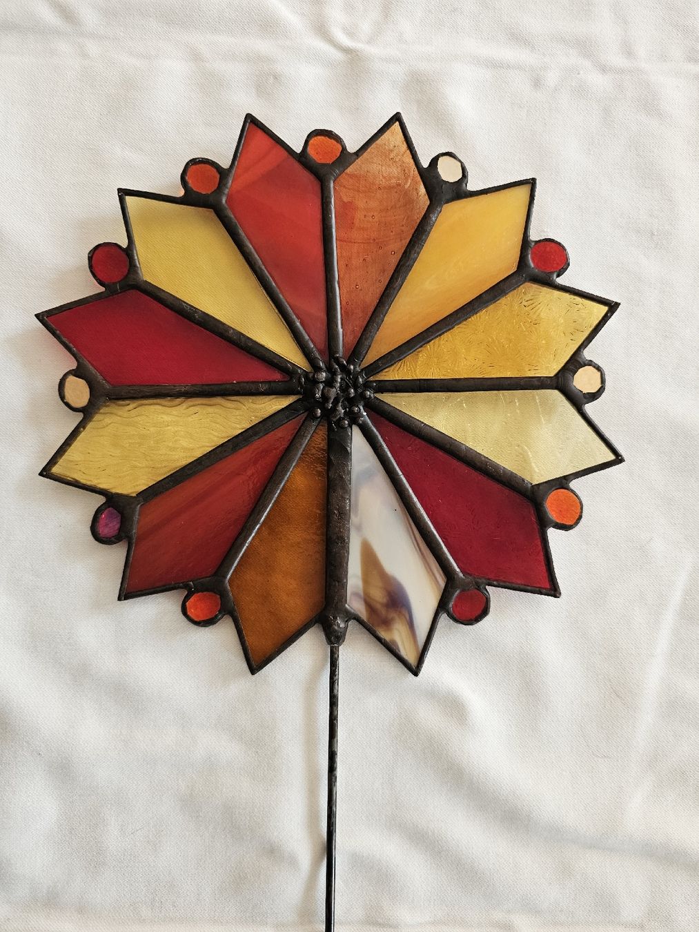 Tutte le decorazioni: Gartenstecker/Suncatcher aus Glas (2) – Nuovo (secondo la descrizione) da Zürich venduto da flogax193 4