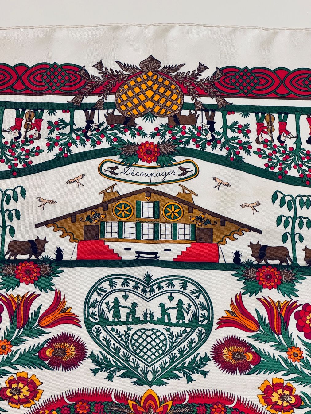 Hermès Foulard & Sciarpe: Carré Hermès Anne Rosat – Nuovo (secondo la descrizione) da Affoltern am Albis venduto da goodthings_