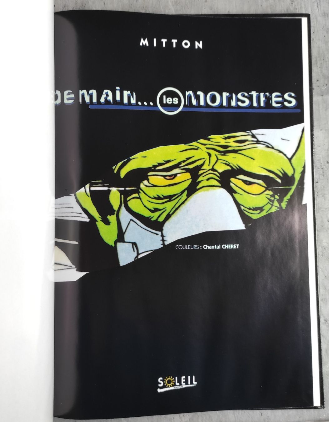 Fumetti: DEMAIN... LES MONSTRES (Mitton) – Usato da Biel/Bienne venduto da pijama 2