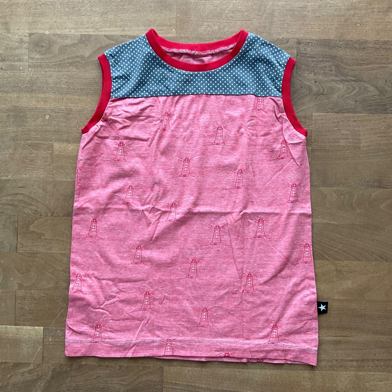 Camicie, T-shirt & Polo: Trägershirt, Leuchtturm, Selfmade, Gr. 158/164 – Usato da Wattwil venduto da Marlan3